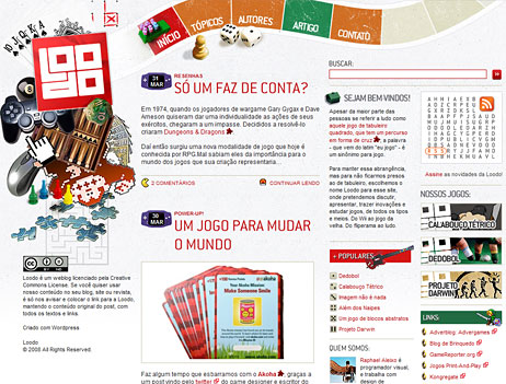 Loodo - um blog sobre jogos e gamedesign